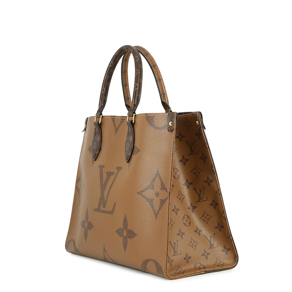 Louis Vuitton Bag Monogram OnTheGo Giant Reverse Tote Shoulder Handbag